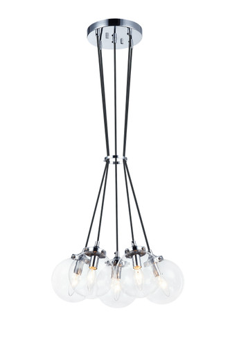 Pendants Multi-port/Cascade by Matteo Lighting ( 423 | C63005CHCL The Bougie ) 