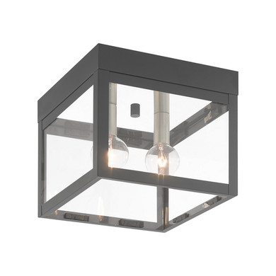 Exterior Ceiling Mount by Livex Lighting ( 107 | 20588-76 Nyack ) 