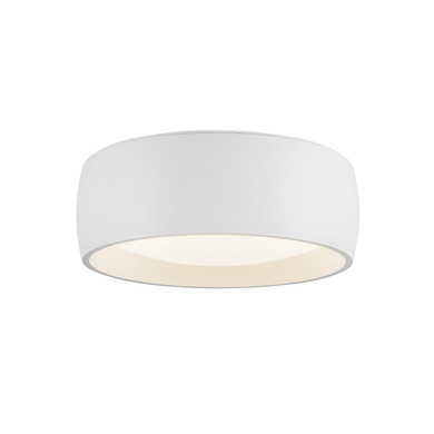 Flush Mounts Drum Shade by Kuzco Lighting ( 347 | FM82106-WH Savile ) 