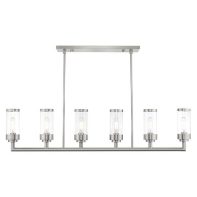 Linear/Island 3 Light Bar by Livex Lighting ( 107 | 40476-91 Hillcrest ) 