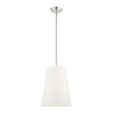 Pendants Drum Shade by Livex Lighting ( 107 | 40567-91 Prato ) 
