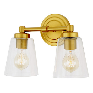 Bathroom Fixtures Two Lights by JVI Designs ( 261 | 462-10 Wilshire ) 