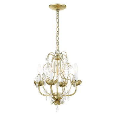 Mini Chandeliers Candle by Livex Lighting ( 107 | 8193-28 Sofia ) 