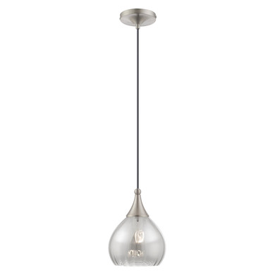 Mini Pendants Cable by Livex Lighting ( 107 | 40645-91 Hand Blown Art Glass Mini Pendants ) 