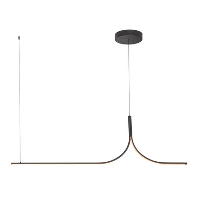 Linear/Island Geometric/Linear by Kuzco Lighting ( 347 | LP17905-BK-UNV-010 Thread ) 
