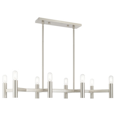 Linear/Island 4 Light + by Livex Lighting ( 107 | 51138-91 Copenhagen ) 