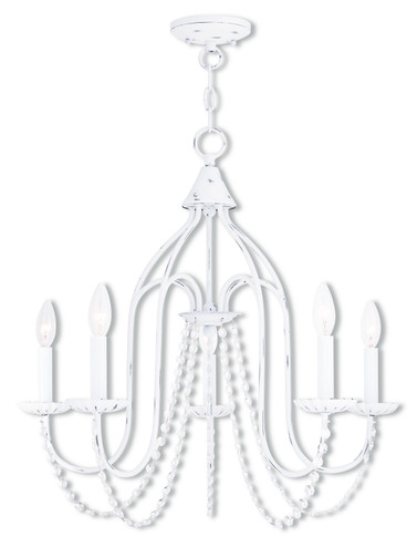 Mid. Chandeliers Candle by Livex Lighting ( 107 | 40795-60 Alessia ) 
