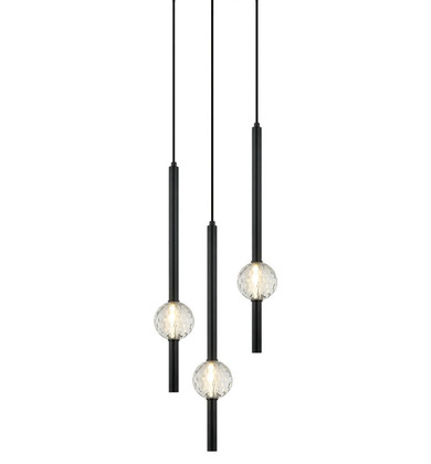 Mini Chandeliers Multi-Port/Cascade by Matteo Lighting ( 423 | C68903MB Windchimer ) 
