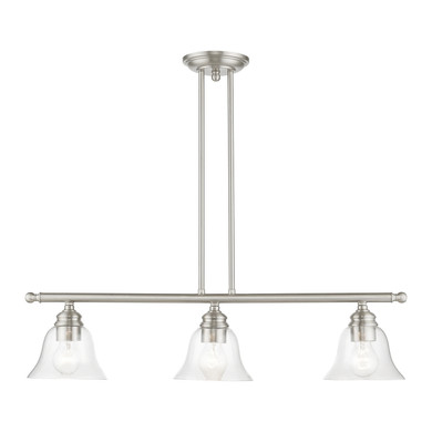 Linear/Island 3 Light Bar by Livex Lighting ( 107 | 46487-91 Moreland ) 