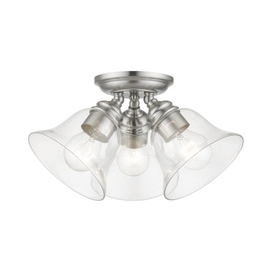 Semi-Flush Mts. Multi-port/Cluster by Livex Lighting ( 107 | 46489-91 Moreland ) 