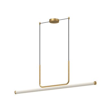 Linear/Island Cylindrical/Tubular by Kuzco Lighting ( 347 | LP73048-BG Vesper ) 