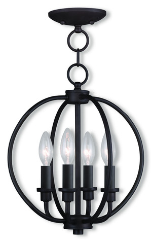 Mini Chandeliers Sphere by Livex Lighting ( 107 | 4664-07 Milania ) 