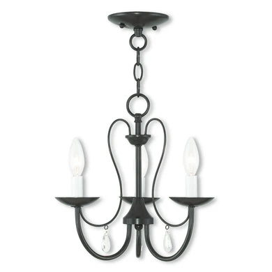 Mini Chandeliers Candle by Livex Lighting ( 107 | 40863-92 Mirabella ) 