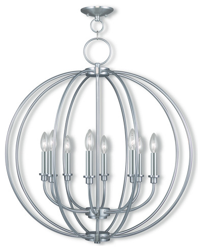 Mid. Chandeliers Sphere by Livex Lighting ( 107 | 4668-91 Milania ) 