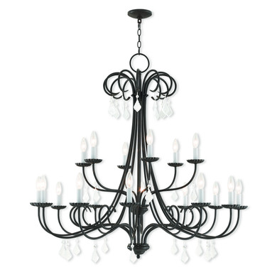 Large Chandeliers Candle by Livex Lighting ( 107 | 40870-92 Daphne ) 