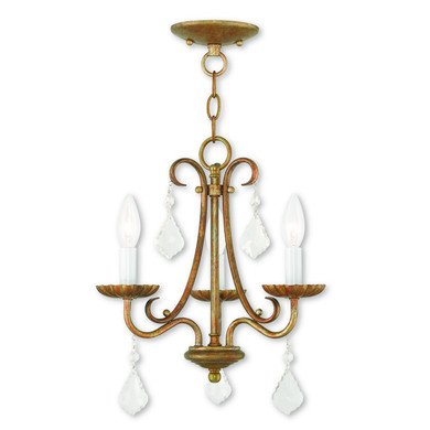 Mini Chandeliers Candle by Livex Lighting ( 107 | 40873-48 Daphne ) 