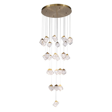 Large Chandeliers Multi-Port/Cascade by Kanova & Co. ( 508 | KCH3210R-27BS Pensey ) 