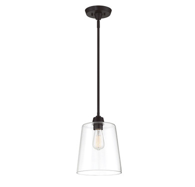 Mini Pendants Glass Down by Meridian ( 446 | M70081ORB Mpend ) 