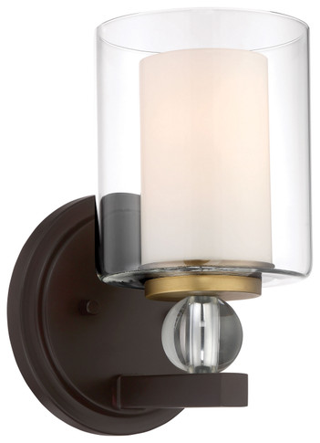 Sconces Single Glass by Minka-Lavery ( 7 | 3071-416 Studio 5 ) 