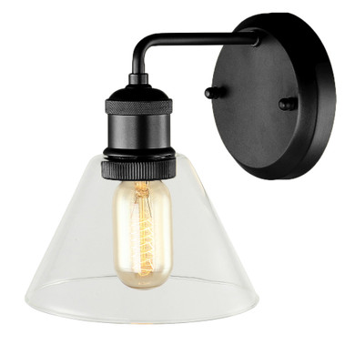 Sconces Single Glass by Maxilite ( 501 | MX 6097-1-0107 Cori ) 