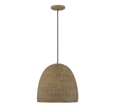 Pendants Fabric Shade by Meridian ( 446 | M70107NWIC ) 