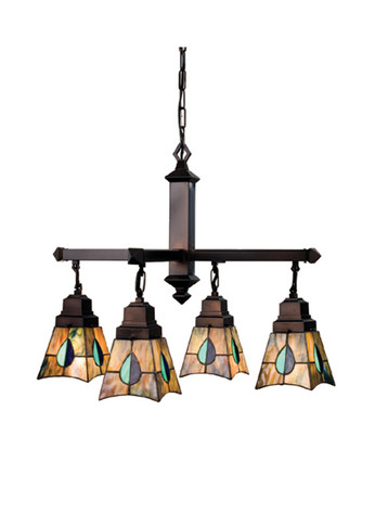 Mid. Chandeliers Glass Down by Meyda Tiffany ( 57 | 24269 Mackintosh Leaf ) 