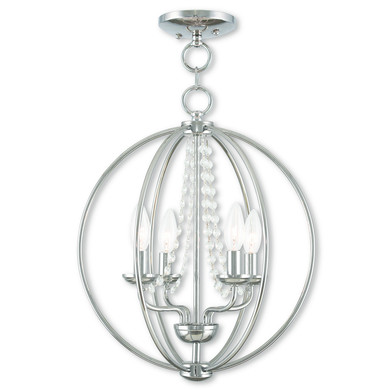 Mini Chandeliers Sphere by Livex Lighting ( 107 | 40914-05 Arabella ) 