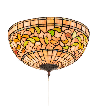 Flush Mounts Bowl Style by Meyda Tiffany ( 57 | 214929 Tiffany Turning Leaf ) 