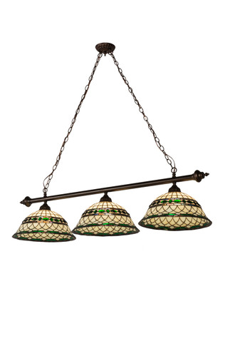 Linear/Island 3 Light Bar by Meyda Tiffany ( 57 | 173292 Tiffany Roman ) 
