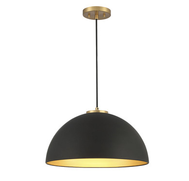 Pendants Metal Shade by Meridian ( 446 | M7024MBKNB ) 