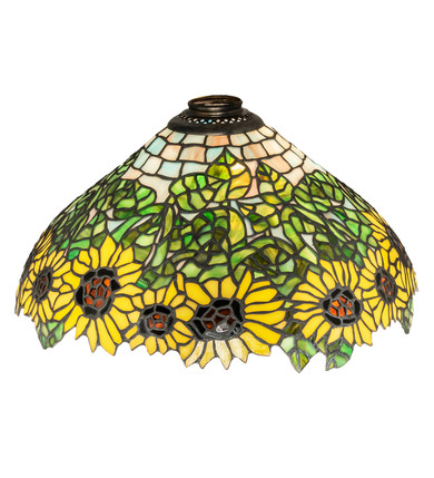 Shades Misc. Glass by Meyda Tiffany ( 57 | 65822 Wild Sunflower ) 