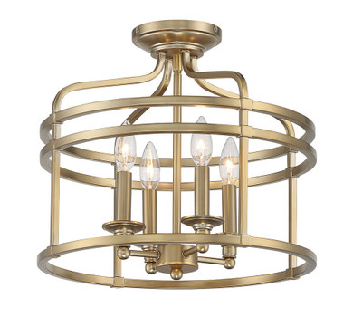 Semi-Flush Mts. Cage by Minka-Lavery ( 7 | 1094-740 Covent Park ) 