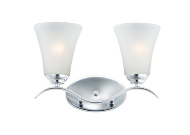 Bathroom Fixtures Two Lights by Maxim ( 16 | 12082FTPC Vital ) 