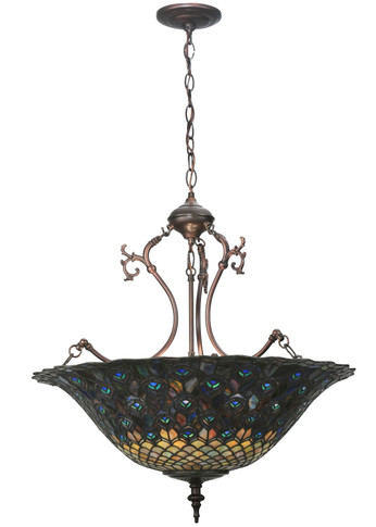 Pendants Bowl Style by Meyda Tiffany ( 57 | 38159 Tiffany Peacock Feather ) 