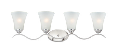 Bathroom Fixtures Four Lights by Maxim ( 16 | 12084FTSN Vital ) 