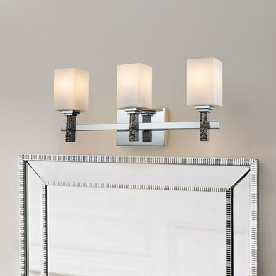Bathroom Fixtures Three Lights by Lucas + McKearn ( 175 | BB1101PC-3 Jack ) 