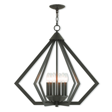 Mid. Chandeliers Candle by Livex Lighting ( 107 | 40926-07 Prism ) 