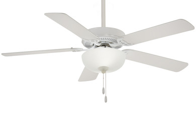 Fans Ceiling Fans by Minka Aire ( 15 | F448L-WH Contractor Ii Uni-Pack ) 