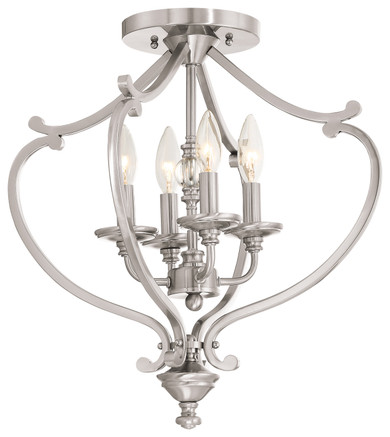 Flush Mounts Cage Style by Minka-Lavery ( 7 | 3332-84 Savannah Row ) 
