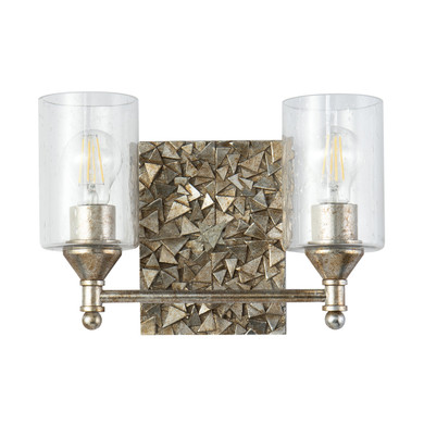 Bathroom Fixtures Two Lights by Lucas + McKearn ( 175 | BB1158S-2 Mosaic ) 