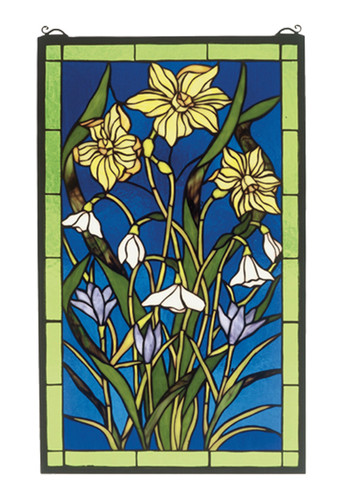 Home Accents Tiffany Windows/Wall Panels by Meyda Tiffany ( 57 | 38738 Spring Bouquet ) 