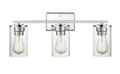 Bathroom Fixtures Three Lights by Millennium ( 59 | 2703-CH Verlana ) 