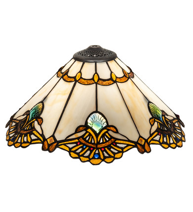 Shades Misc. Glass by Meyda Tiffany ( 57 | 157065 Shell With Jewels ) 