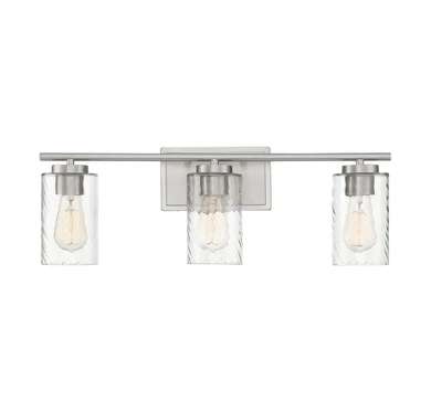 Bathroom Fixtures Three Lights by Meridian ( 446 | M80038BN Mbath ) 