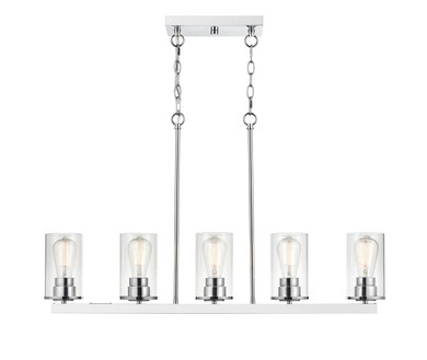 Linear/Island 4 Light + by Millennium ( 59 | 2725-CH Verlana ) 