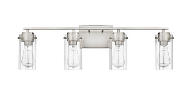 Bathroom Fixtures Four Lights by Millennium ( 59 | 10304-BN Serena ) 
