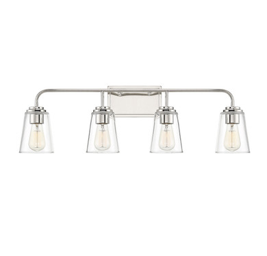 Bathroom Fixtures Four Lights by Meridian ( 446 | M80045PN Mbath ) 