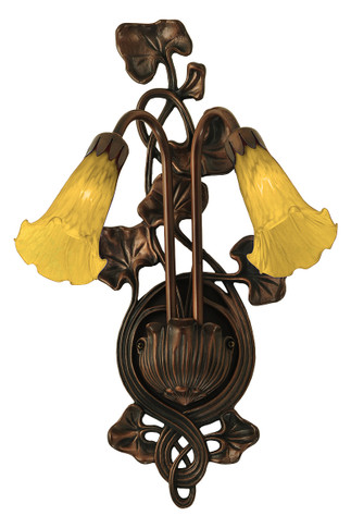 Sconces Double Glass by Meyda Tiffany ( 57 | 16608 Amber ) 
