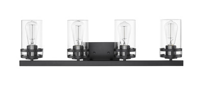 Bathroom Fixtures Four Lights by Millennium ( 59 | 91024-MB Lunden ) 