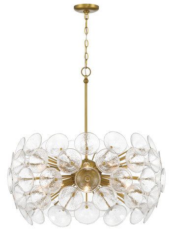 Mid. Chandeliers Starburst by Minka-Lavery ( 7 | 3657-695 Winter ) 